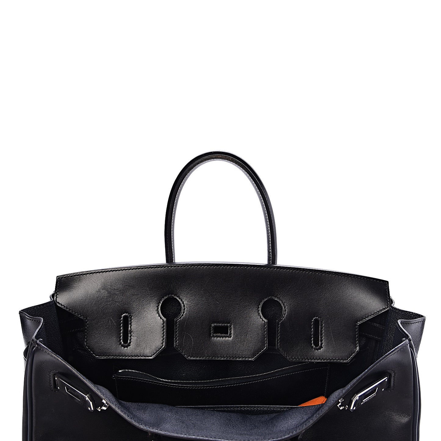 Box Birkin 35 Black Bleu Marine