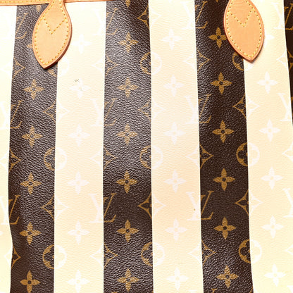 Louis Vuitton Monogram Rayures Neverfull MM 8 of 18