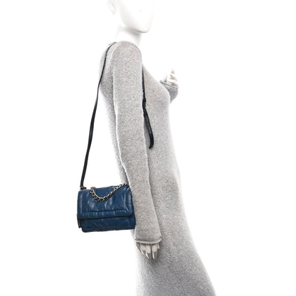 Marc Jacobs Lambskin The Pillow Bag Blue Sea 2 of 10