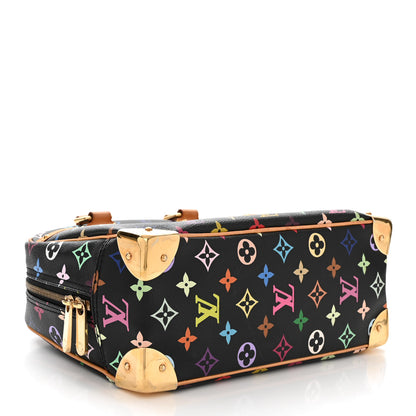 Louis Vuitton Monogram Multicolor Trouville Black 4 of 10