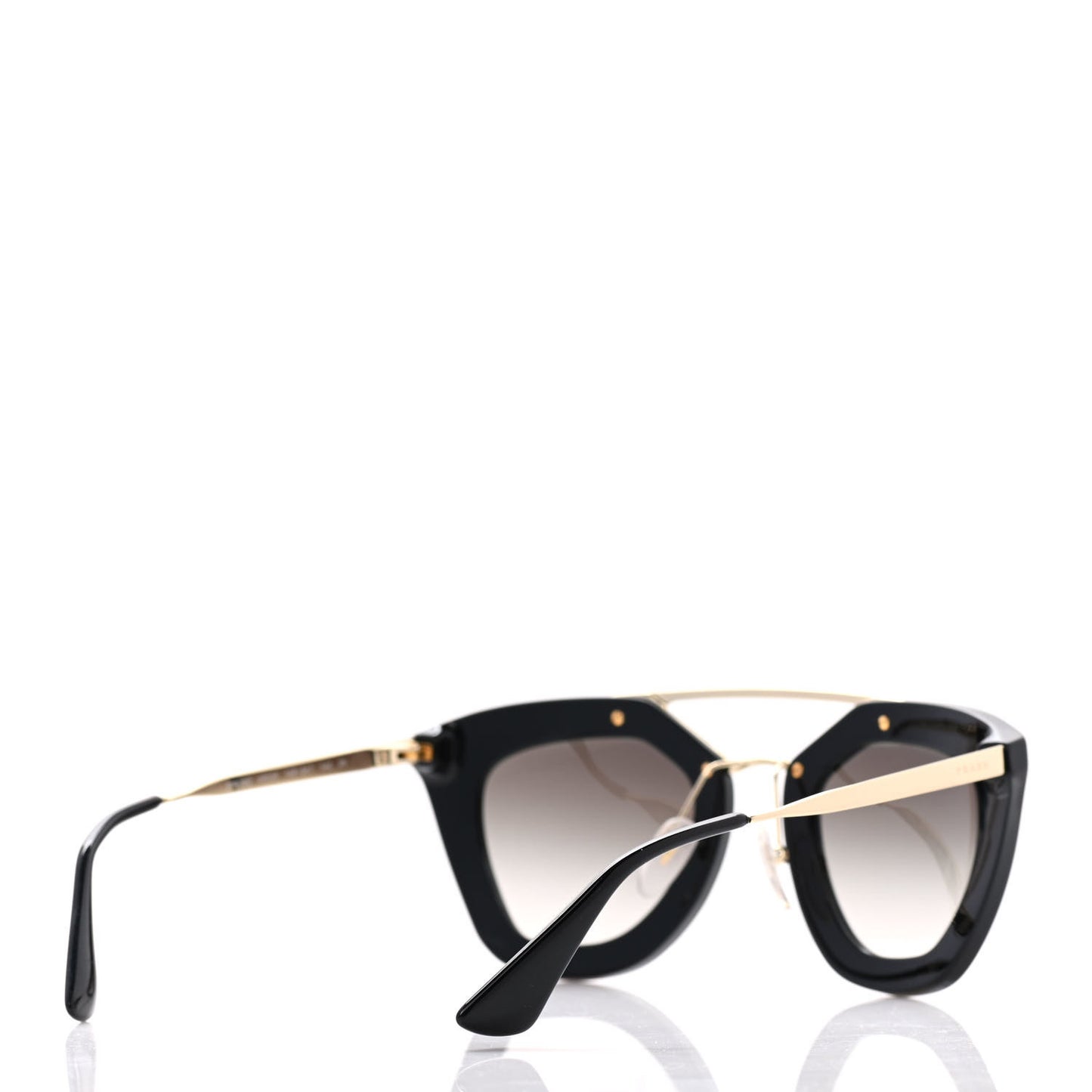 Acetate Cinema Sunglasses SPR 09Q Black