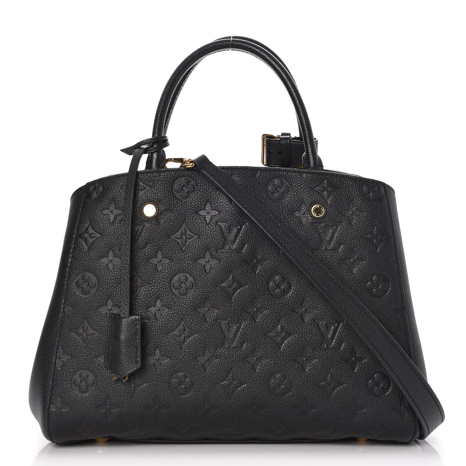 Louis Vuitton Empreinte Montaigne MM Black 1 of 8