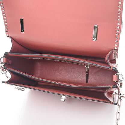 Valentino Garavani Vitello Rockstud Cabana Top Handle Bag Antique Rose 5 of 11