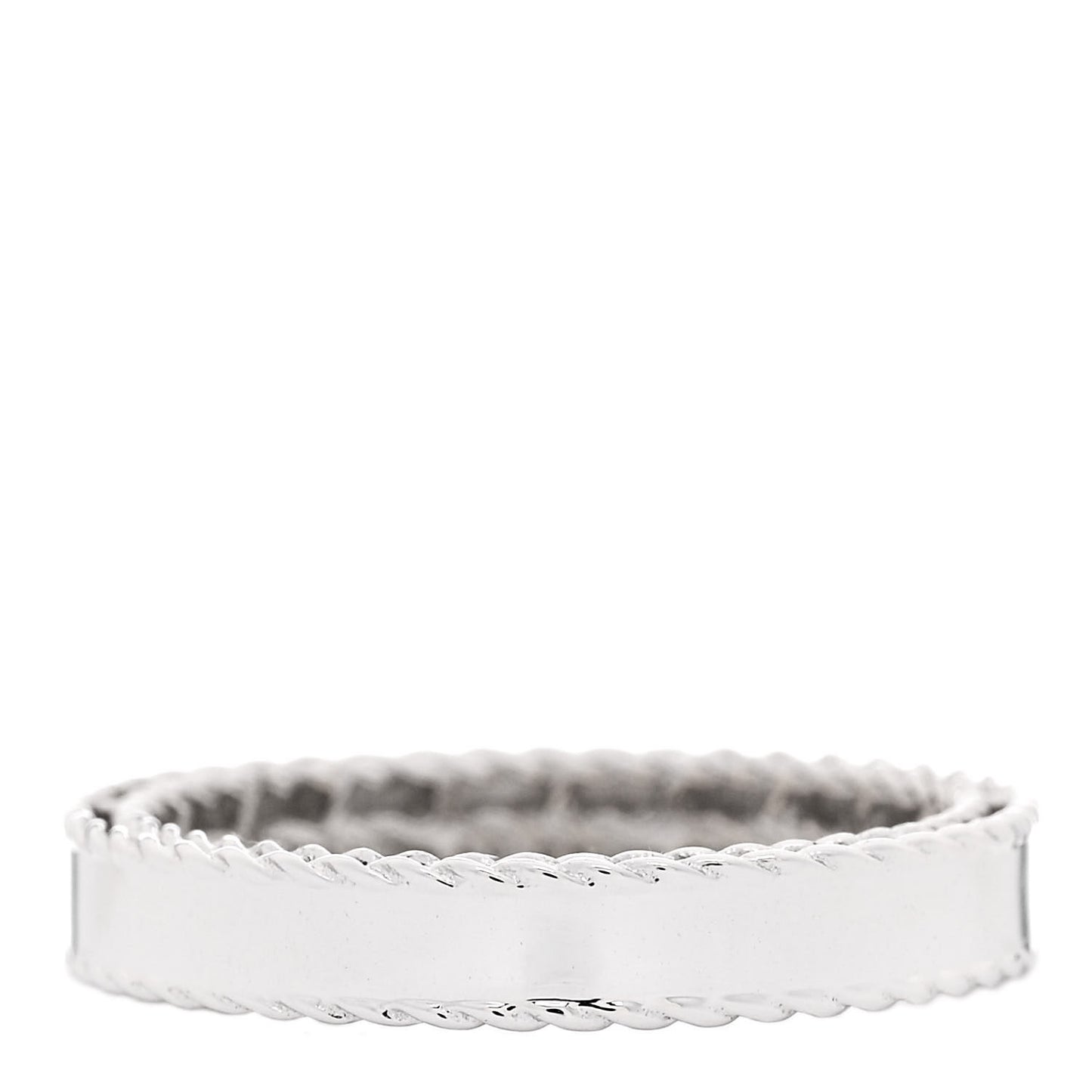 18K White Gold Symphony Princess Ring 48 4.5