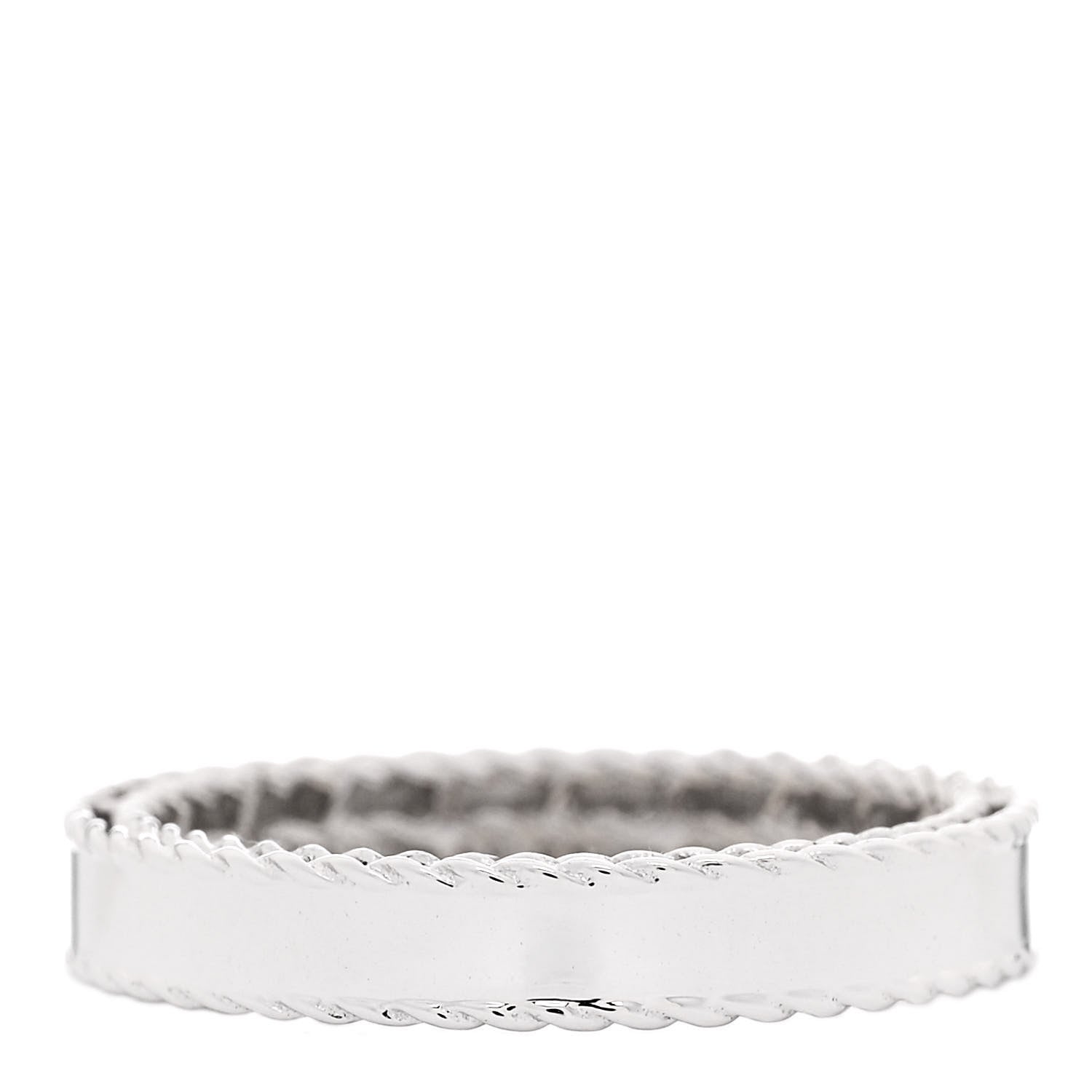 Roberto Coin 18K White Gold Symphony Princess Ring 48 4.5 3 of 4