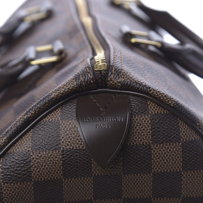 Louis Vuitton Damier Ebene Speedy 35 6 of 12