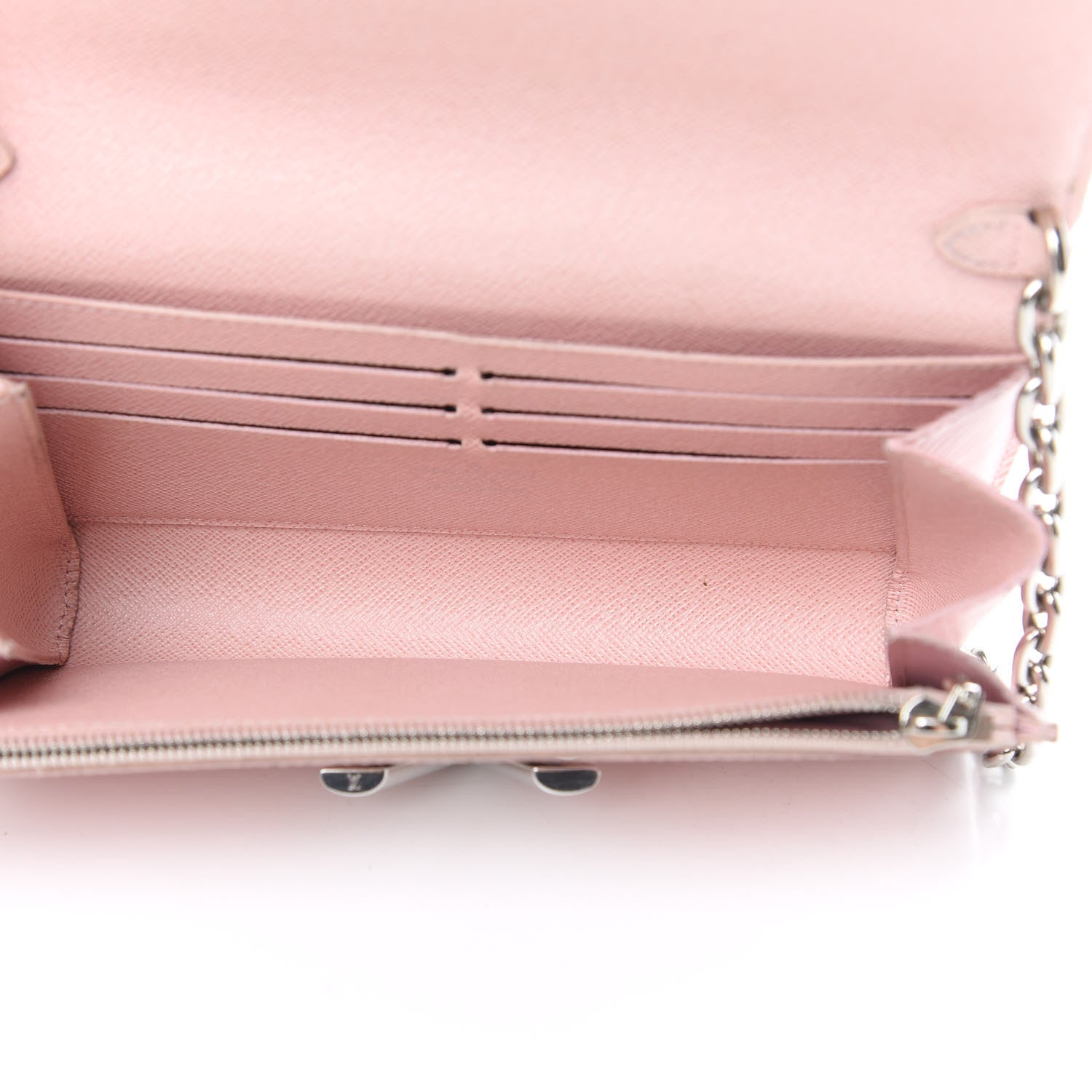 Louis Vuitton Epi Twist Chain Wallet Rose Ballerine 5 of 13