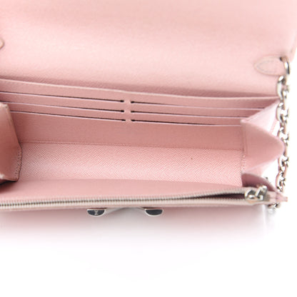 Louis Vuitton Epi Twist Chain Wallet Rose Ballerine 5 of 13