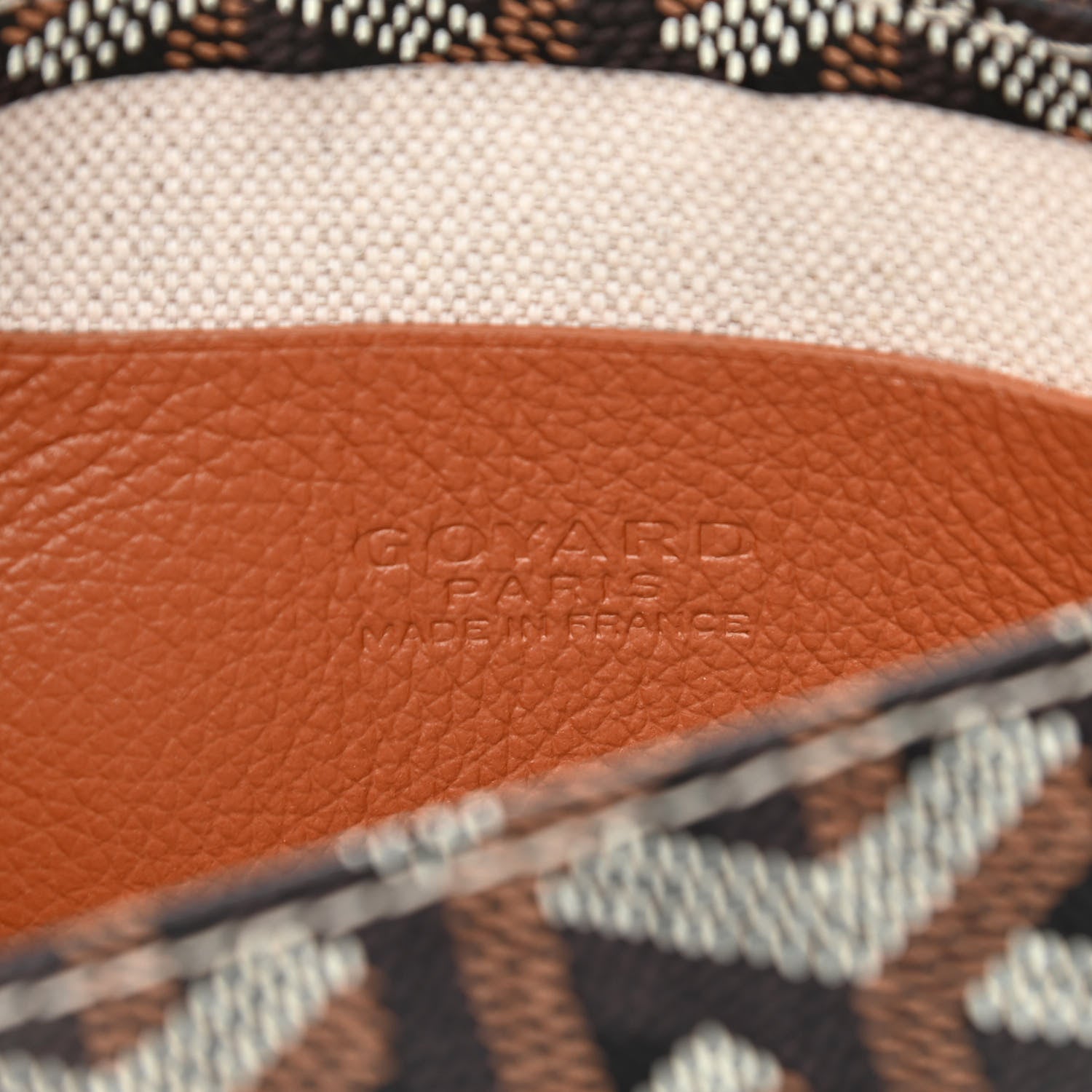 Goyard Goyardine Plumet Wallet Clutch Black Gold 7 of 11