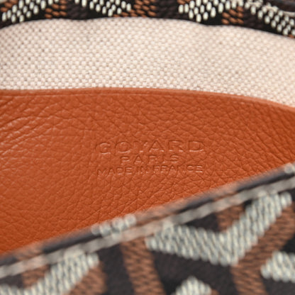 Goyard Goyardine Plumet Wallet Clutch Black Gold 7 of 11