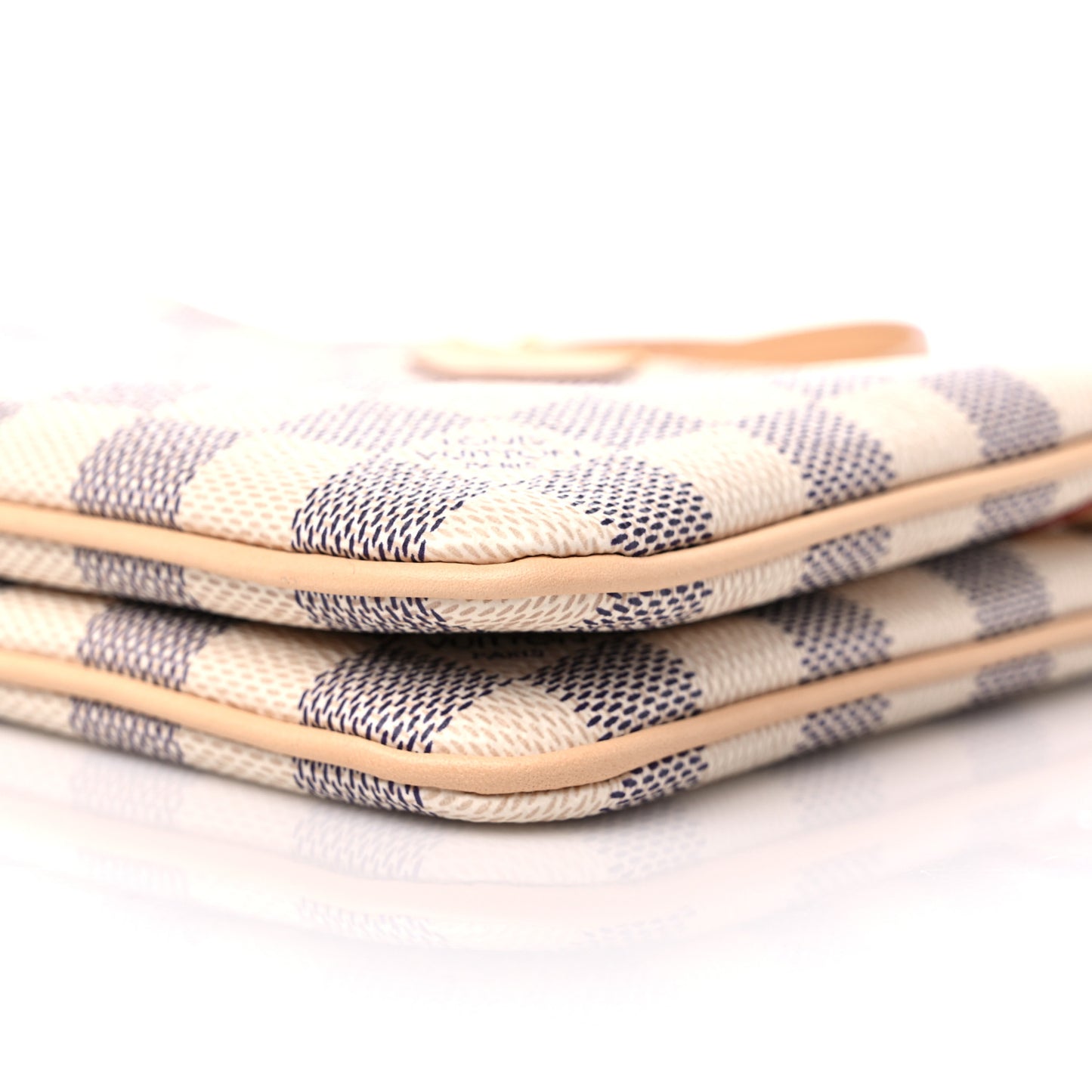 Damier Azur Double Zip Pochette