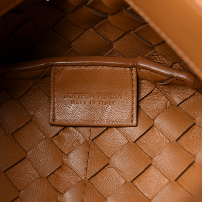 Bottega Veneta Nappa Intrecciato Tie Shoulder Bag Caramel 5 of 14
