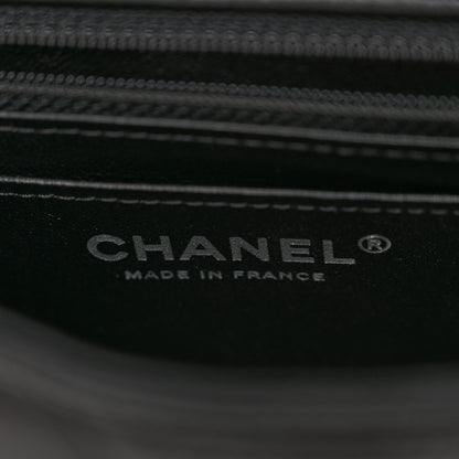 Chanel Lambskin Quilted Mini Square Flap So Black 6 of 10
