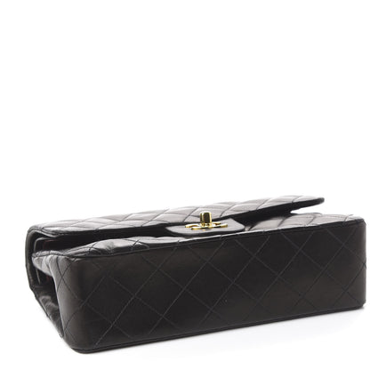 Chanel Lambskin Quilted Small Double Flap Black 4 of 14