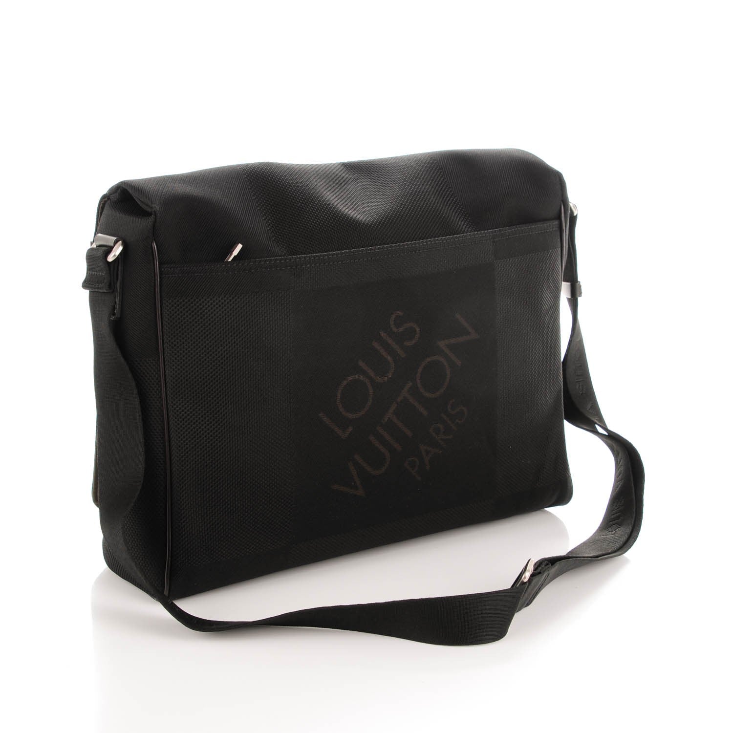 Louis Vuitton Damier Geant Messenger Bag Black 3 of 6