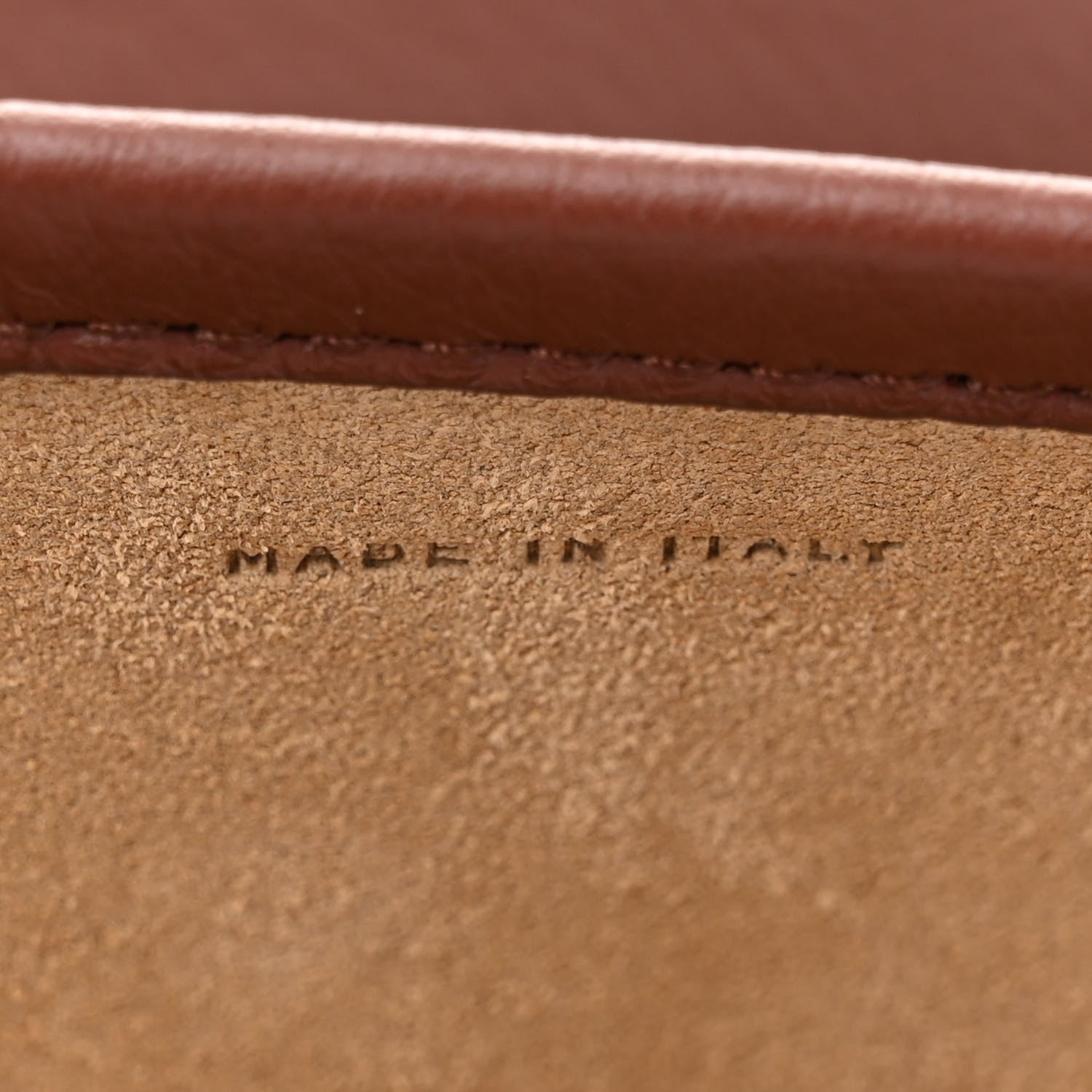 The Row Grained Calfskin Medium N/S Park Tote Burnt Wood 7 of 10