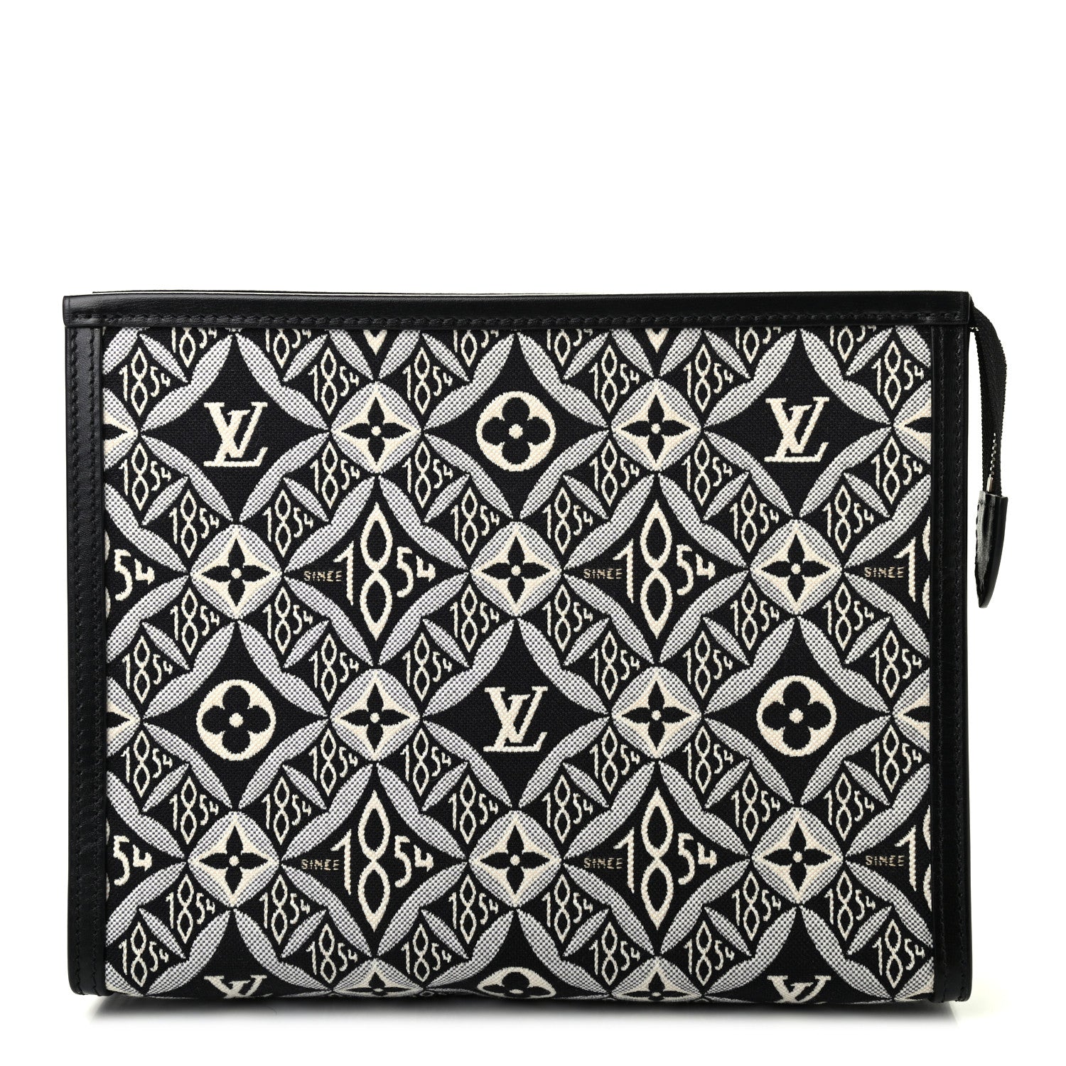 Louis Vuitton Jacquard Since 1854 Toiletry Pouch 26 Gray 1 of 7