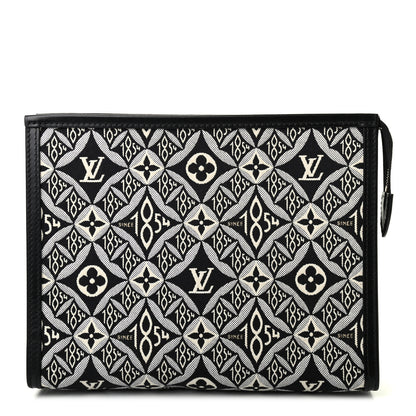 Louis Vuitton Jacquard Since 1854 Toiletry Pouch 26 Gray 1 of 7