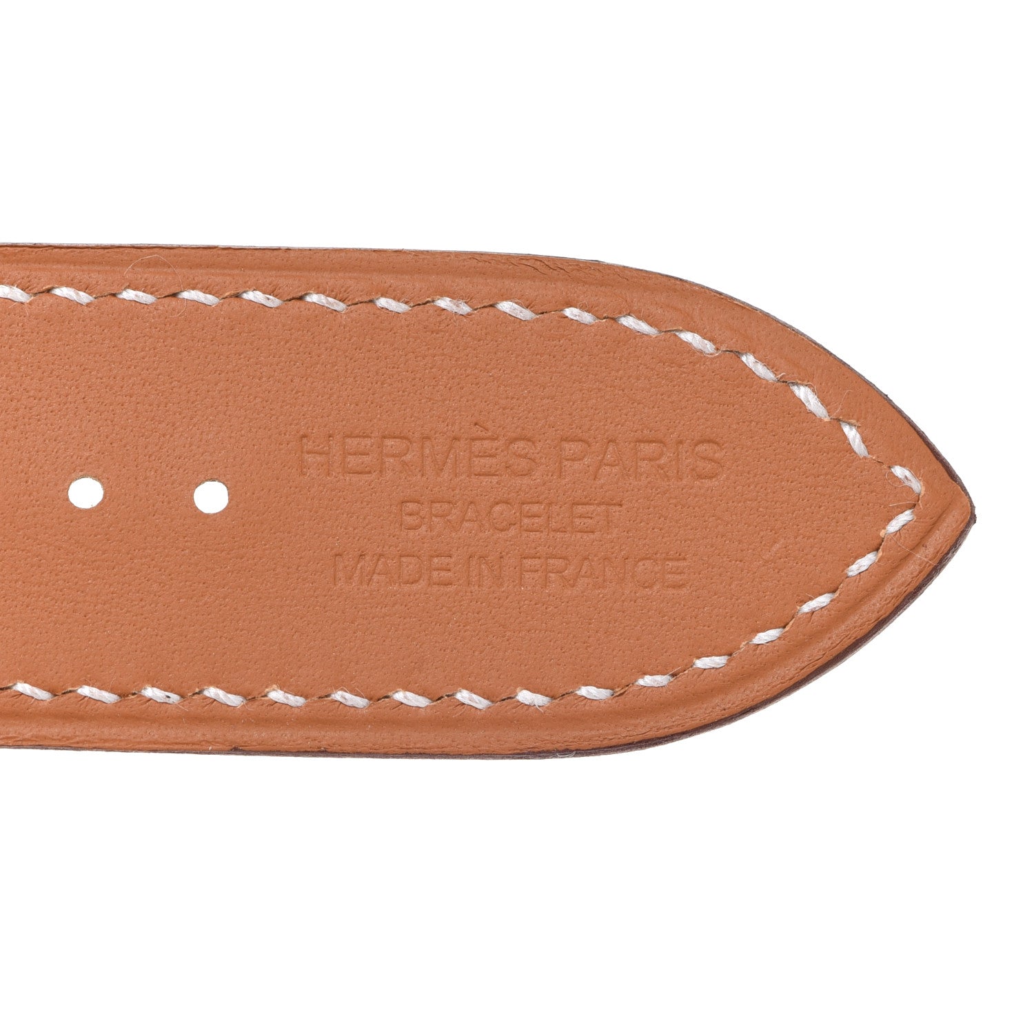 Hermes Swift 44mm Apple Watch Double Tour Band Gold 3 of 7