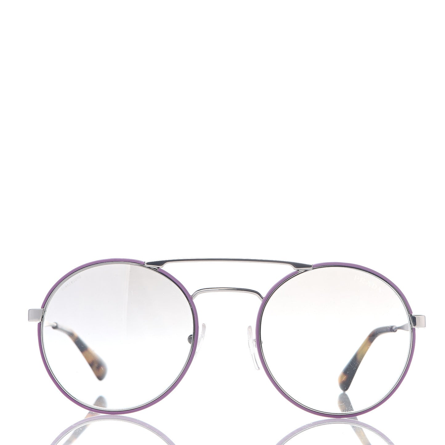 Round Sunglasses SPR51S Purple