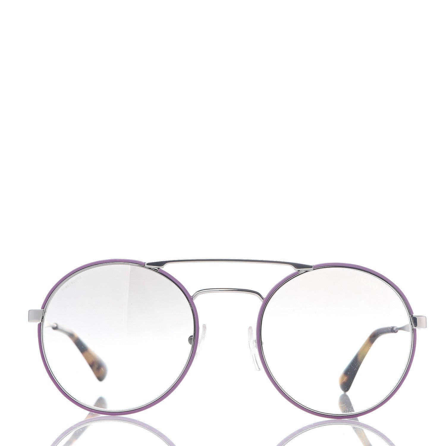 Prada Round Sunglasses SPR51S Purple 2 of 6