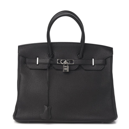Hermes Togo Birkin 35 Black 1 of 9