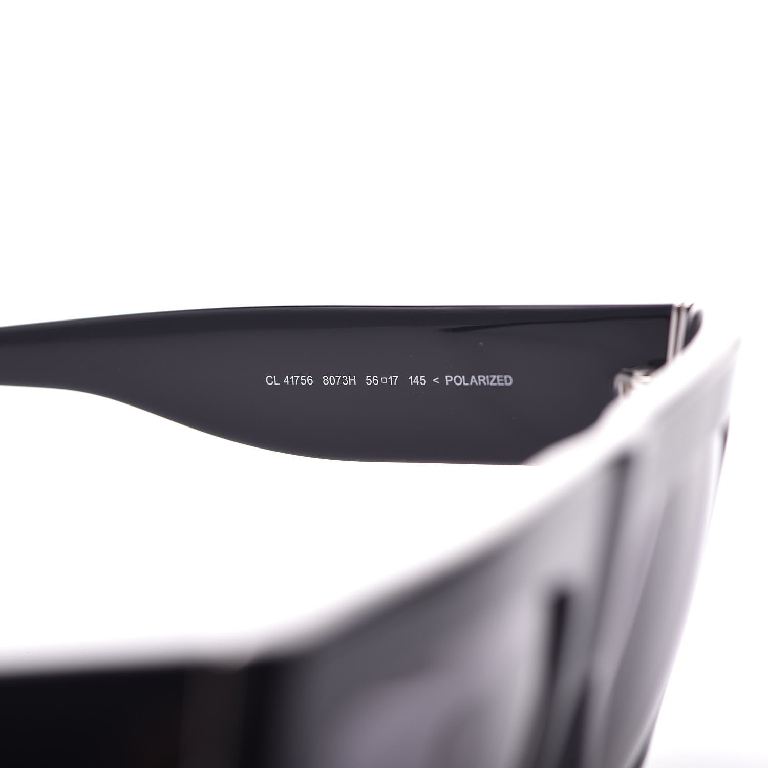 Celine Polarized ZZ Top Sunglasses CL 41756/S Black 5 of 7