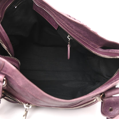 Balenciaga Agneau Giant 21 Silver Hardware City Murier 5 of 10