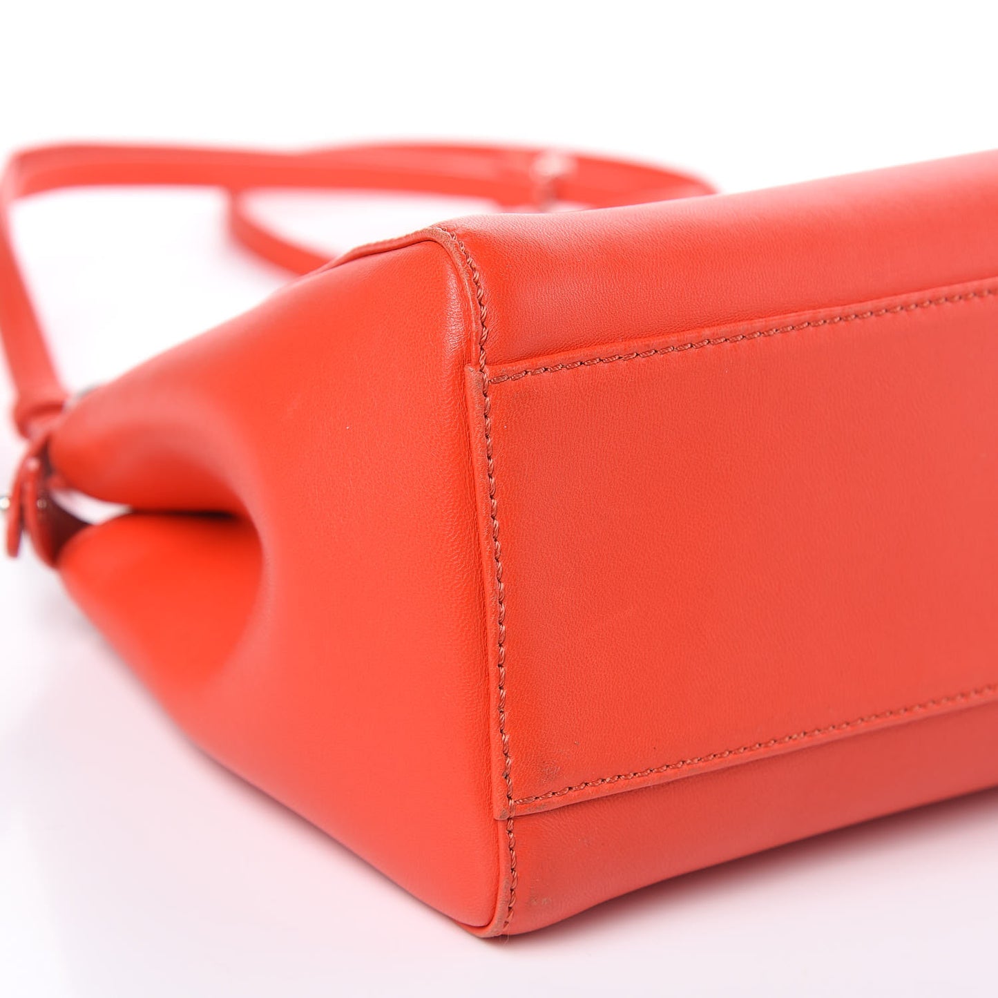 Nappa Mini Peekaboo Iconic Satchel Papavero