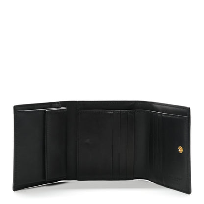Saint Laurent Smooth Calfskin Compact Wallet Black 5 of 17
