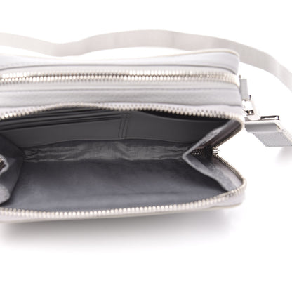 Christian Dior X AIR JORDAN Grained Calfskin Crossbody Grey 5 of 11