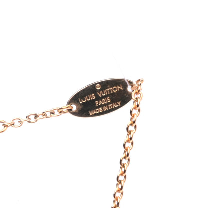 Louis Vuitton Essential V Necklace Gold 4 of 4