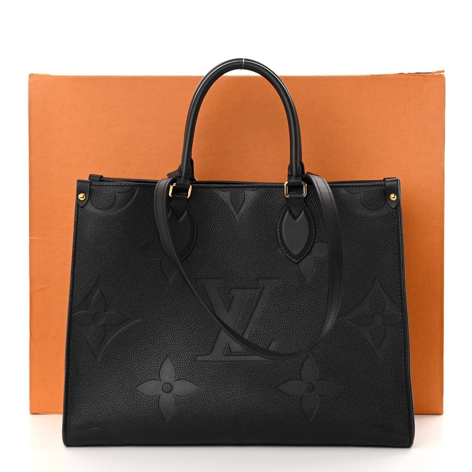 Louis Vuitton Empreinte Monogram Giant Onthego MM Black 10 of 10