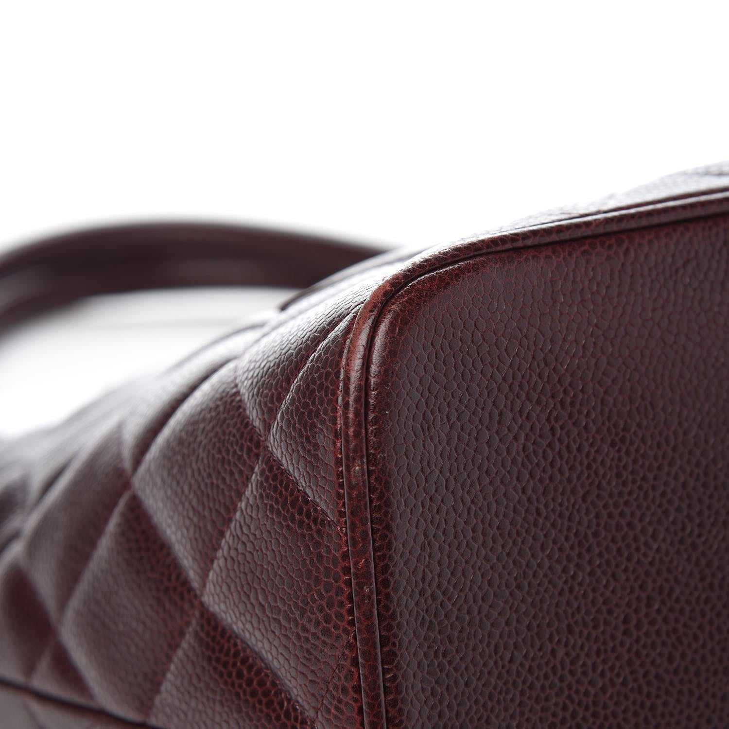 Chanel Caviar Quilted Medallion Tote Bordeaux 8 of 12