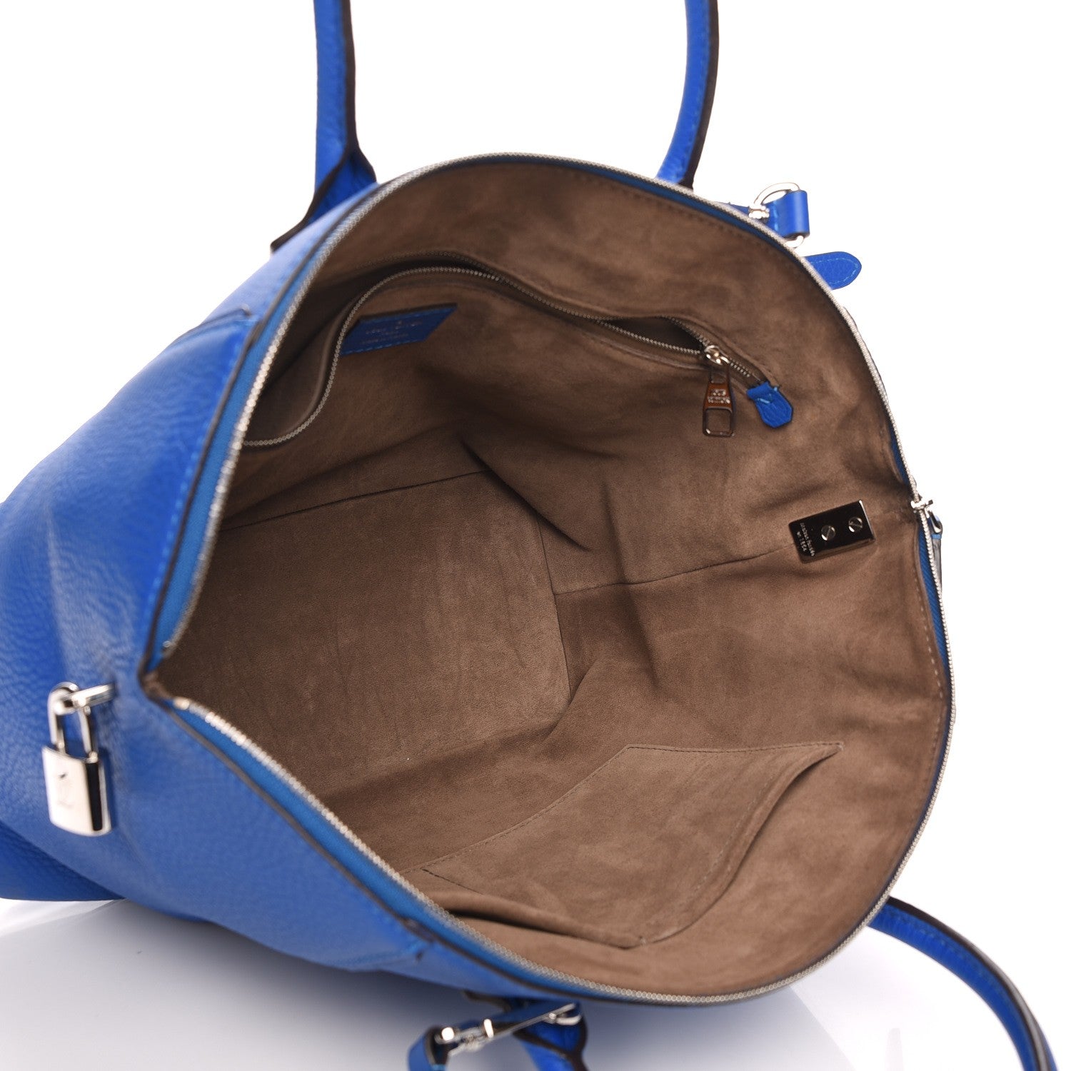 Louis Vuitton Cuir Taurillon Soft Lockit PM Outremer 6 of 10