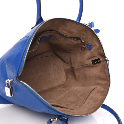 Louis Vuitton Cuir Taurillon Soft Lockit PM Outremer 6 of 10