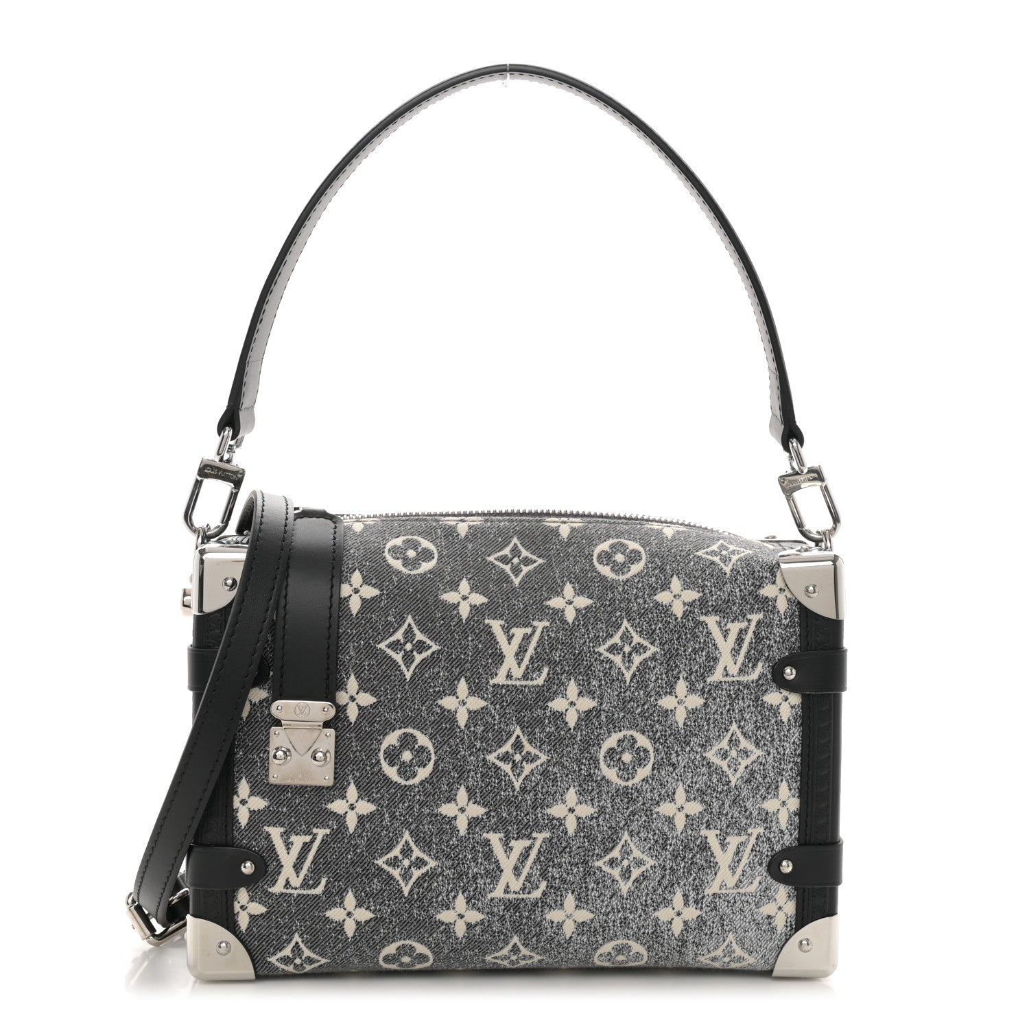 Louis Vuitton Monogram Jacquard Denim Side Trunk Grey 1 of 9