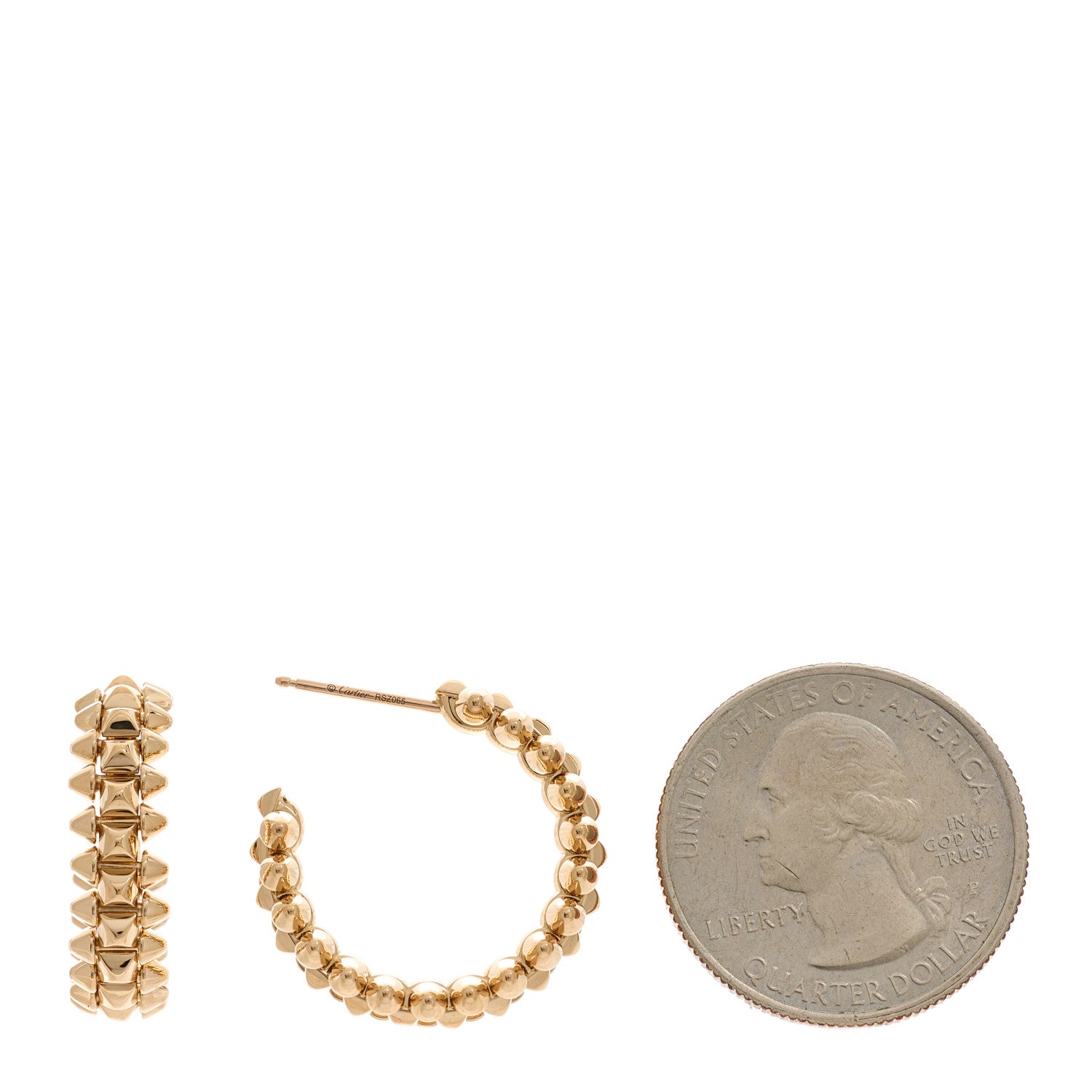 Cartier 18K Pink Gold Small Clash de Cartier Earrings 3 of 5