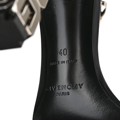 Givenchy Smooth Nappa G Cube 105mm Sandals 40 Black 6 of 7