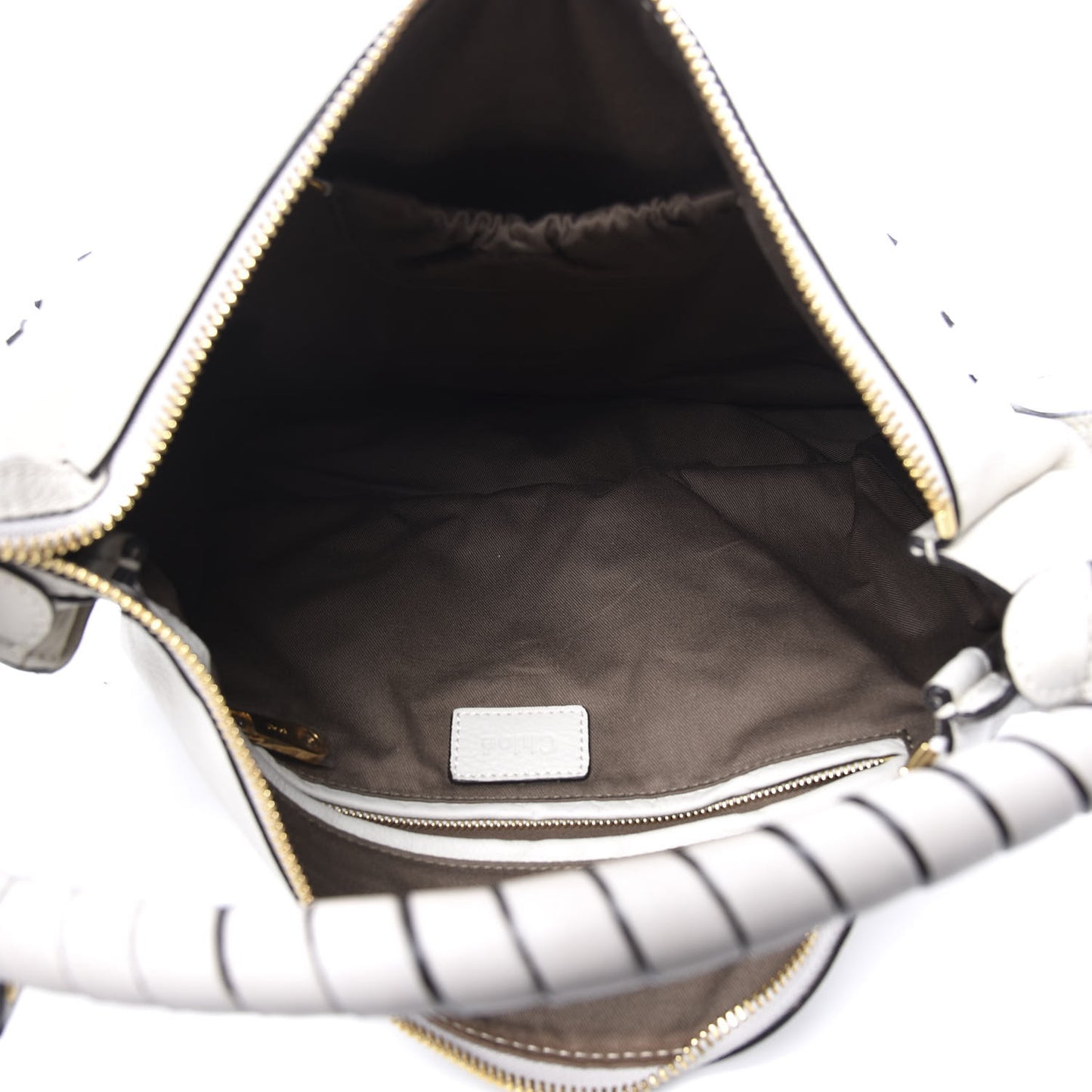 Calfskin Large Marcie Hobo Dove