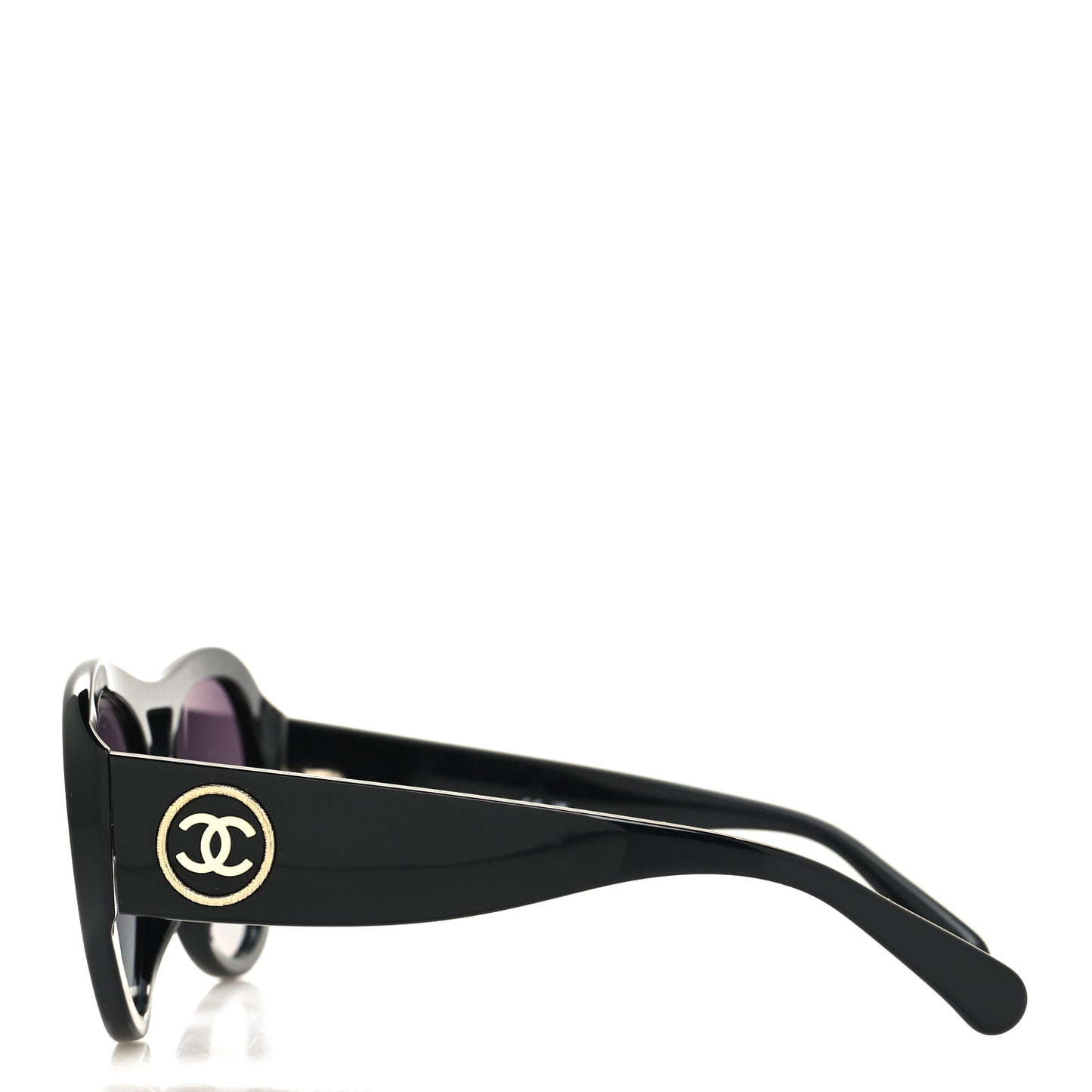 Acetate CC Pilot Sunglasses 5508 Black