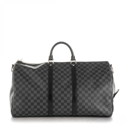 Louis Vuitton Damier Graphite Keepall Bandouliere 55 1 of 7