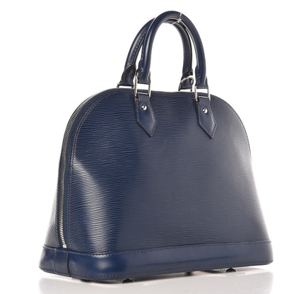 Louis Vuitton Epi Alma PM Indigo 3 of 8