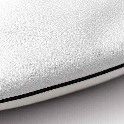 Prada Vitello Daino Sound Twin Pocket Satchel Bianco 13 of 16