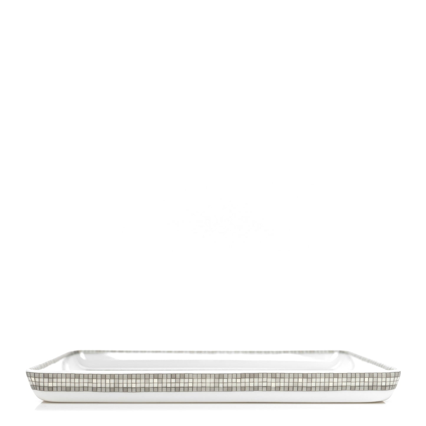 Porcelain Mosaique Au 24 Sushi Plate Platine