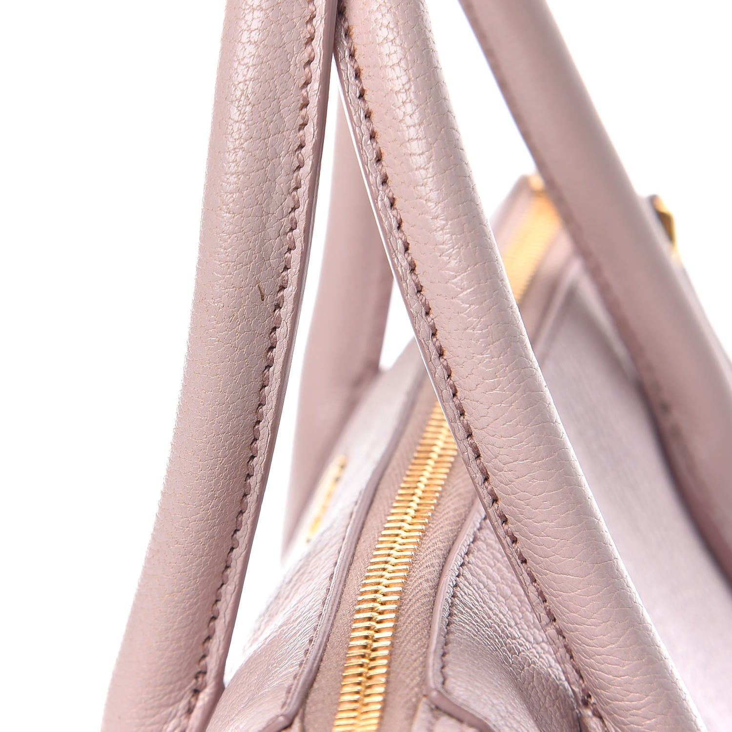 Miu Miu Goatskin Madras Top Handle Tote Mughetto 10 of 13
