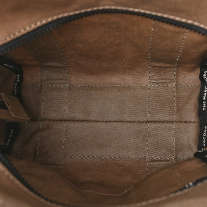 Marc Jacobs Cotton Canvas Small The Traveler Tote Bag Slate Green 5 of 9
