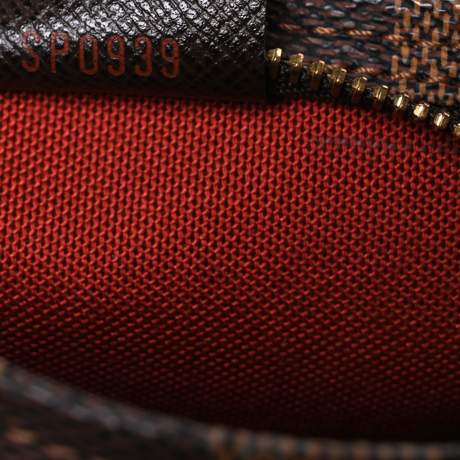 Louis Vuitton Damier Ebene Trousse Make Up Bag Pochette 7 of 10