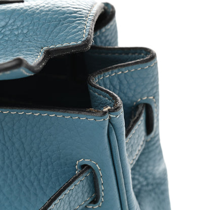 Hermes Taurillon Clemence Kelly Retourne 35 Blue Jean 16 of 23
