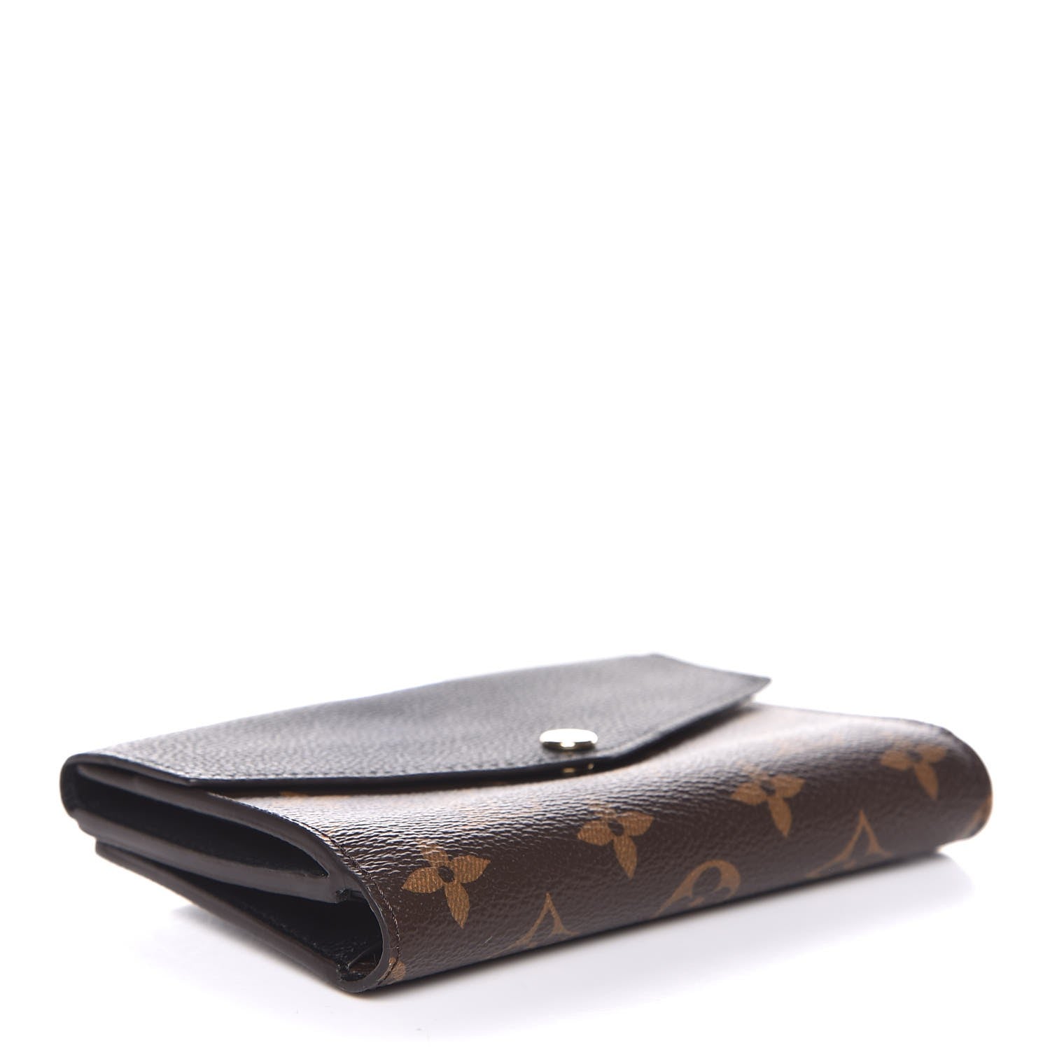 Louis Vuitton Monogram Pallas Compact Wallet Black 4 of 7